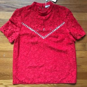 One of a kind WAYF lace top